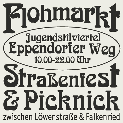 Eppendorfer Weg Straßenfest-Flohmarkt & Straßenpicknick